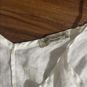 Terzo Millennio White Midi Dress